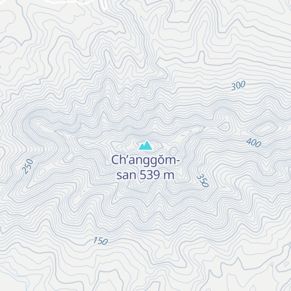 Map of Ch’anggŏm-san