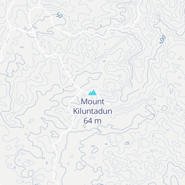 Map of Mount Kiluntadun