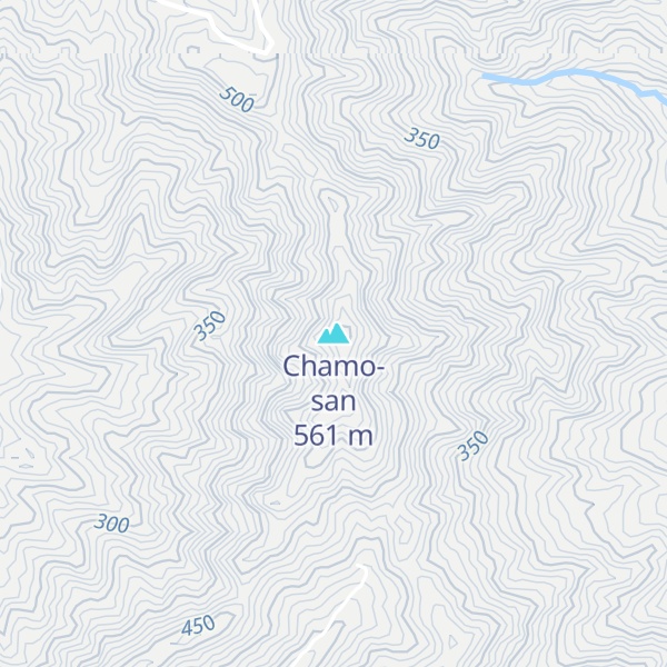 Map of Chamo-san