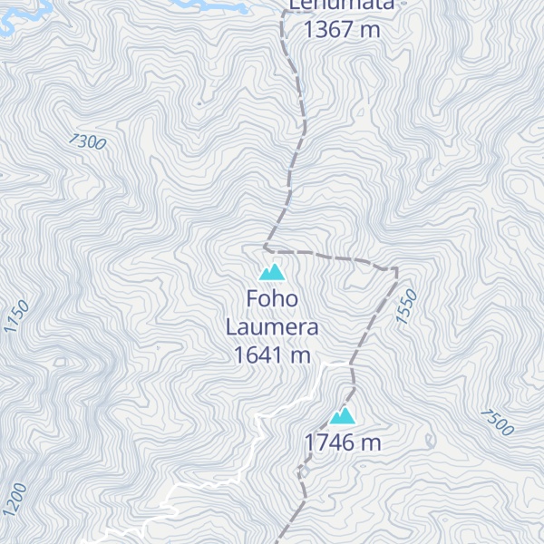 Map of Foho Laumera