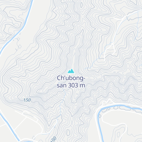 Map of Ch’ubong-san