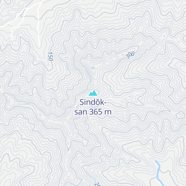 Map of Sindŏk-san