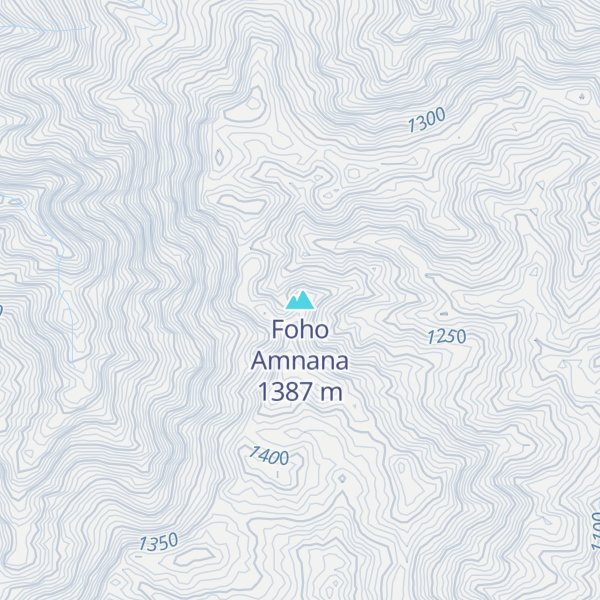Map of Foho Amnana