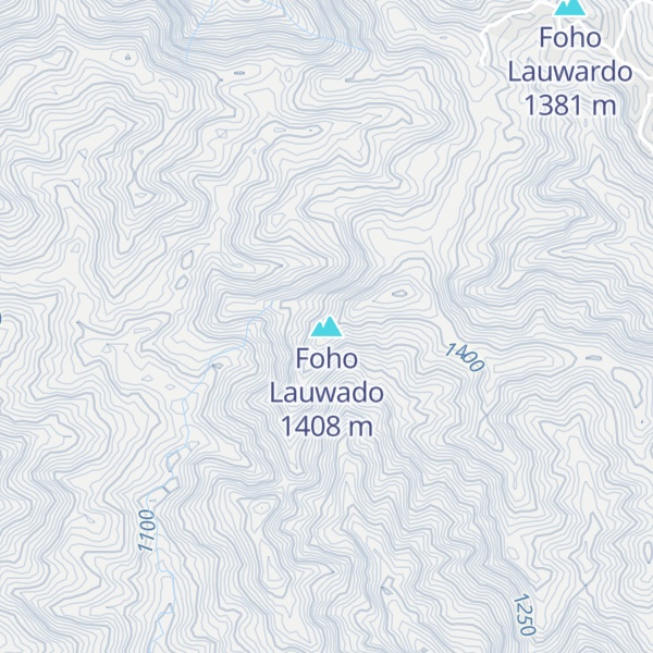 Map of Foho Lauwado