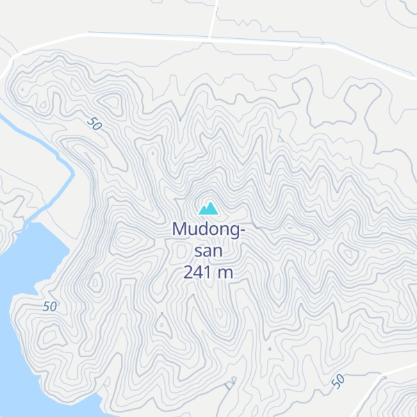 Map of Mudong-san