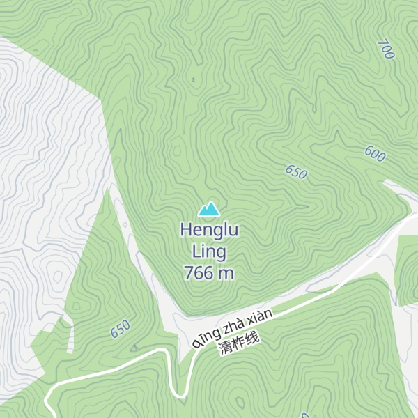 Map of Henglu Ling