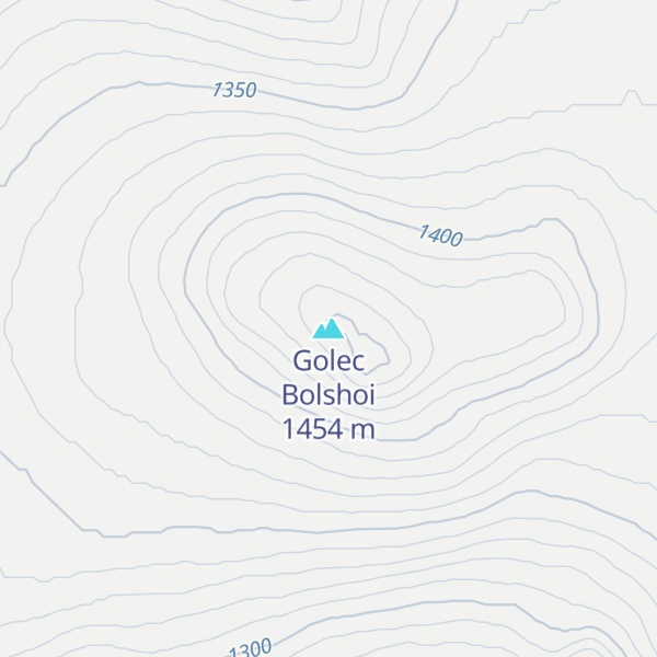 Map of Golec Bolshoi