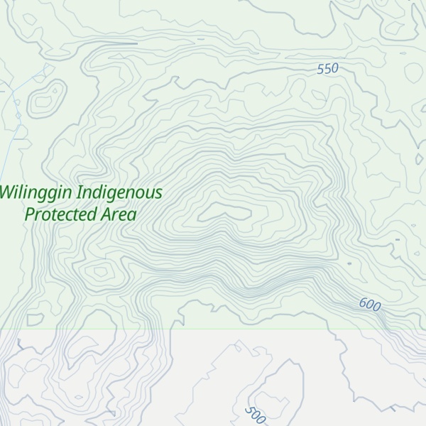 Map of Mount Fyfe