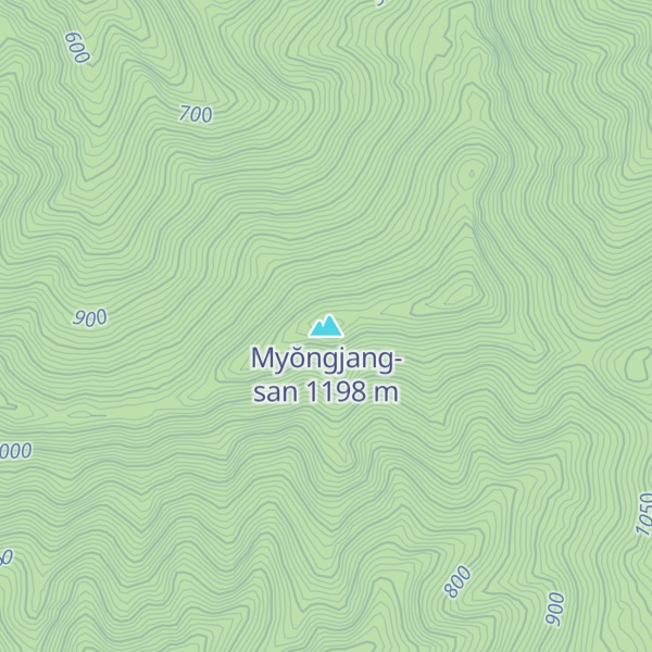 Map of Myŏngjang-san