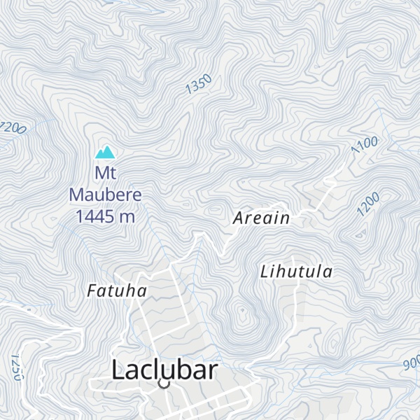 Map of Gunung Nuhinhuhun