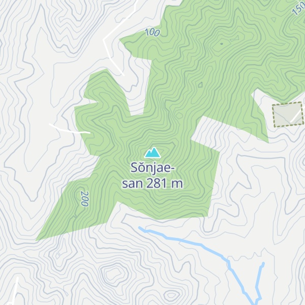 Map of Sŏnjae-san
