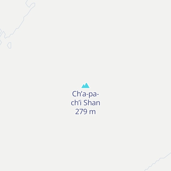 Map of Ch’a-pa-ch’i Shan