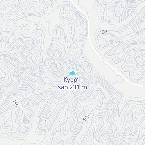 Map of Kyep’i-san