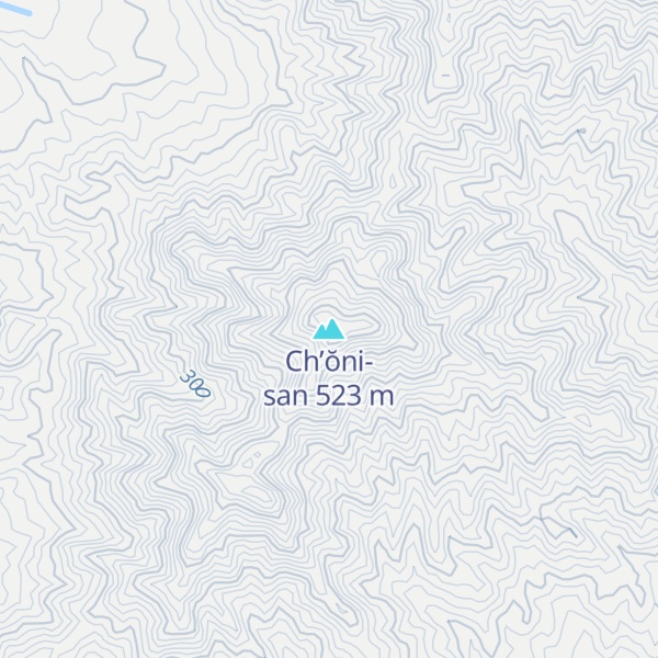 Map of Ch’ŏni-san