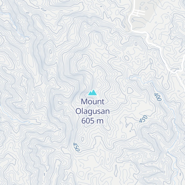 Map of Mount Olagusan