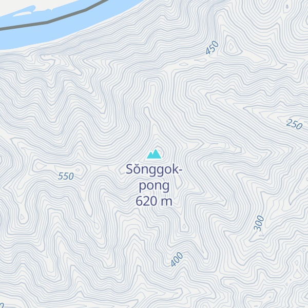 Map of Sŏnggok-pong