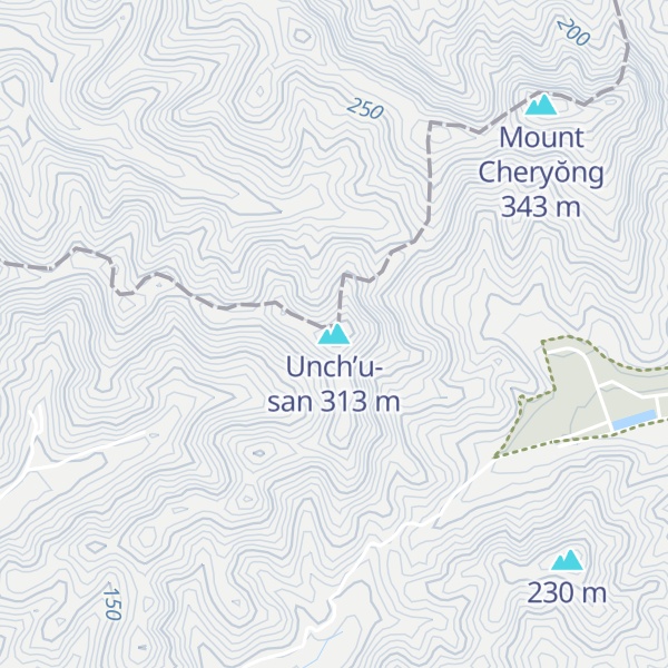 Map of Unch’u-san