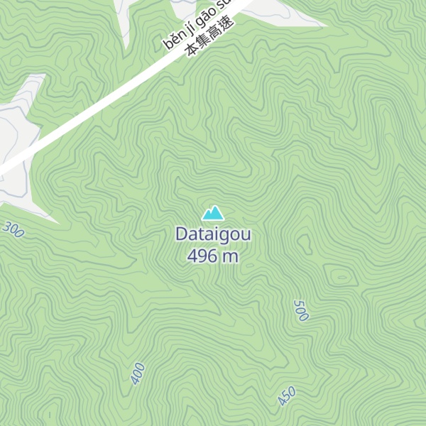 Map of Dataigou