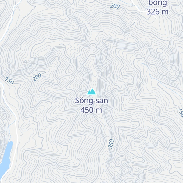 Map of Sŏng-san