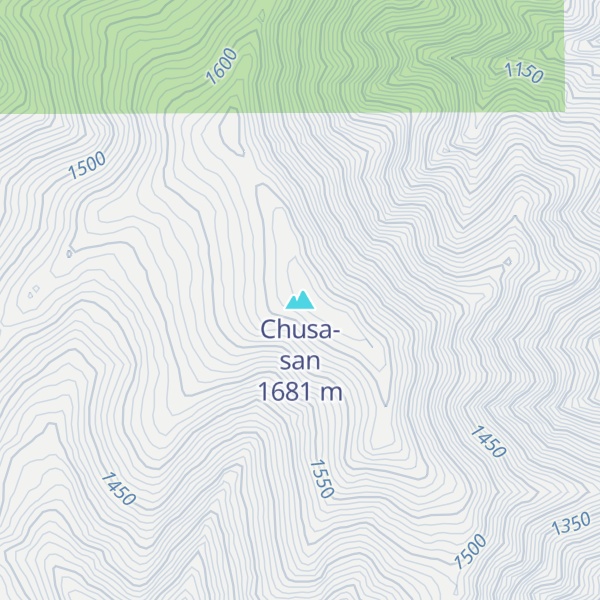 Map of Chusa-san