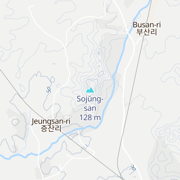 Map of Sojŭng-san