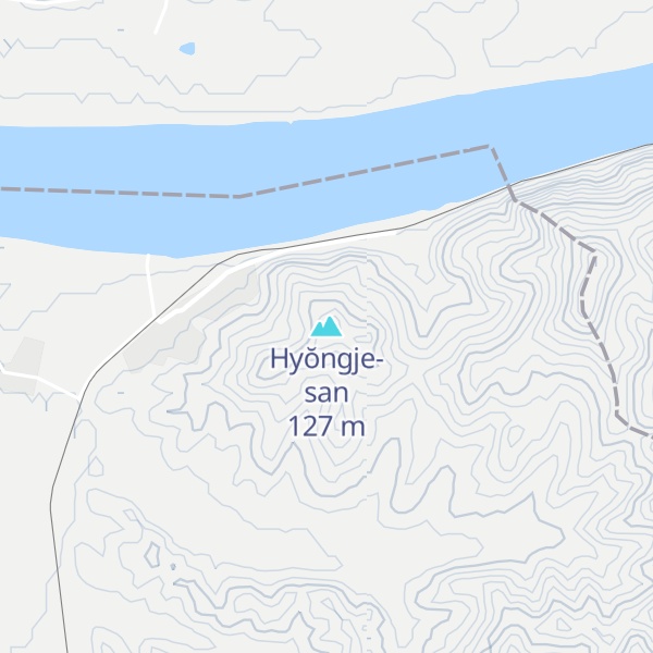 Map of Hyŏngje-san