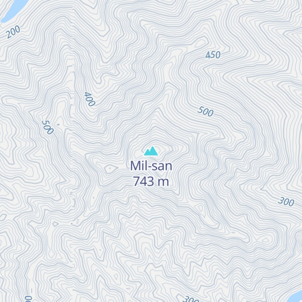 Map of Mil-san
