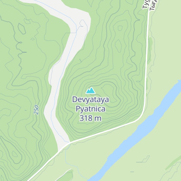 Map of Devyataya Pyatnica