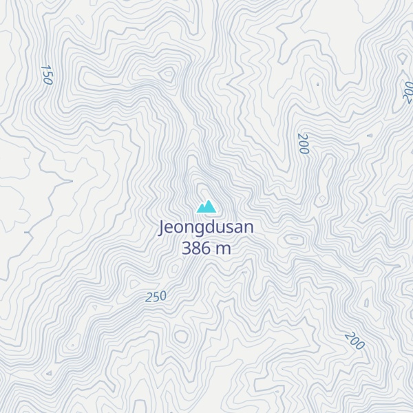 Map of Jeongdusan