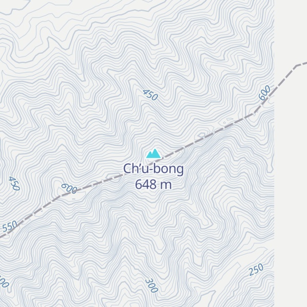Map of Ch’u-bong