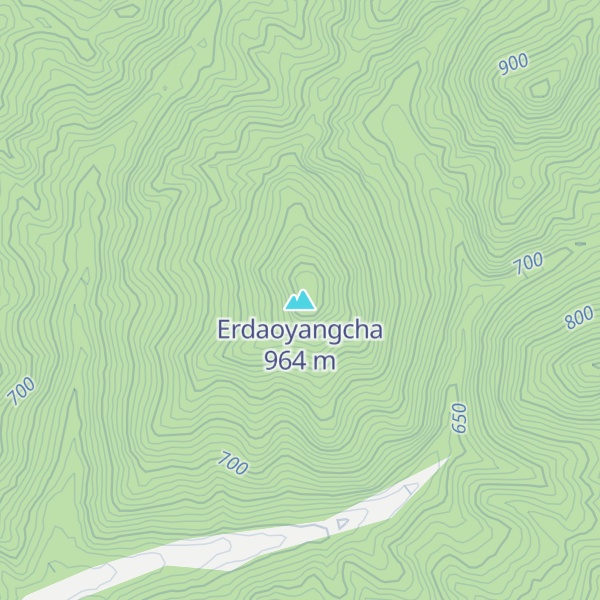 Map of Erdaoyangcha