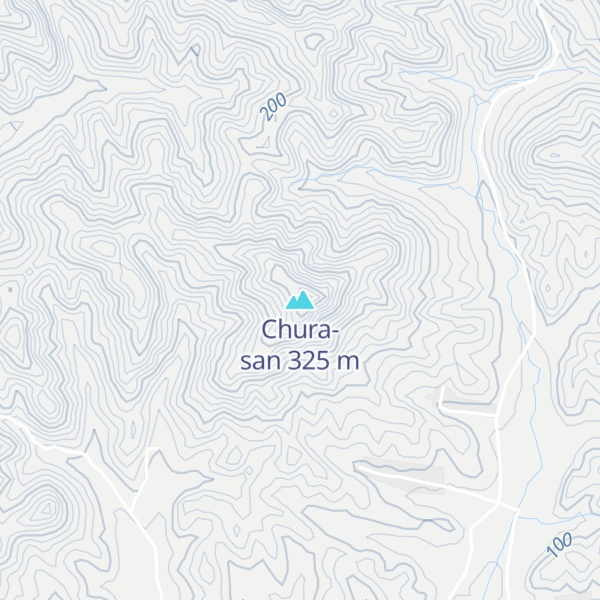 Map of Chura-san