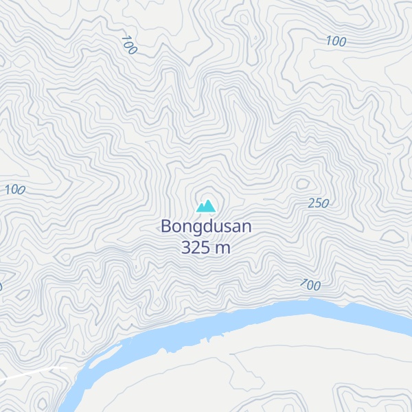 Map of Bongdusan