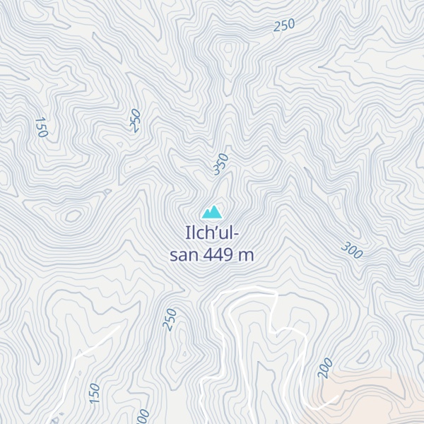 Map of Ilch’ul-san
