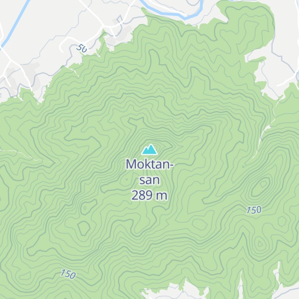 Map of Moktan-san