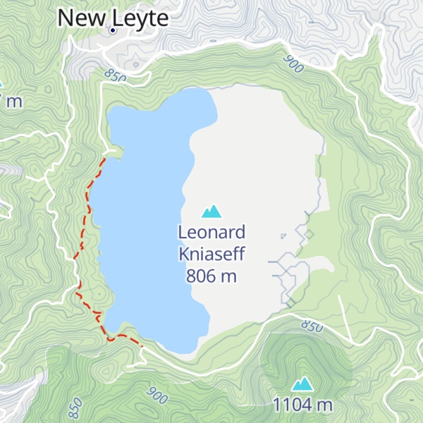 Map of Leonard Kniaseff