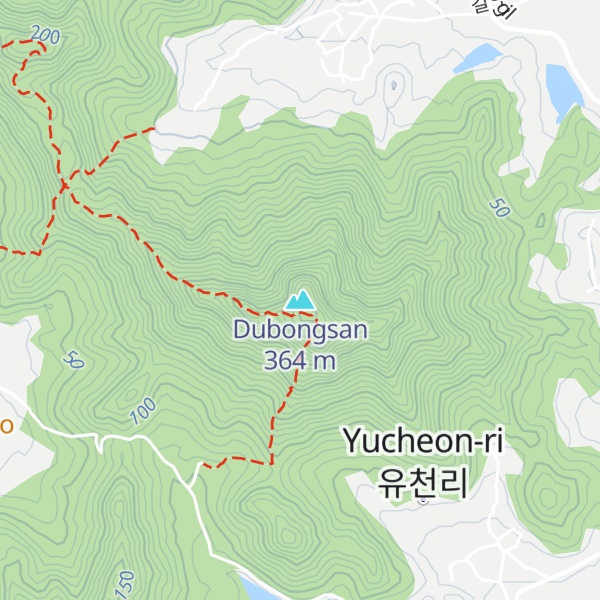 Map of Dubongsan