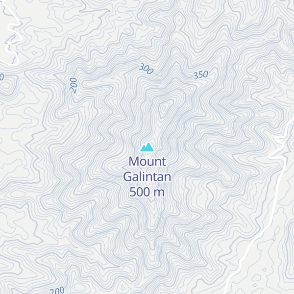 Map of Mount Galintan