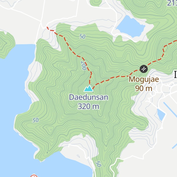 Map of Daedunsan