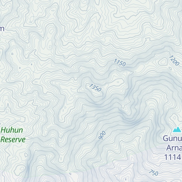 Map of Huhun Arnau