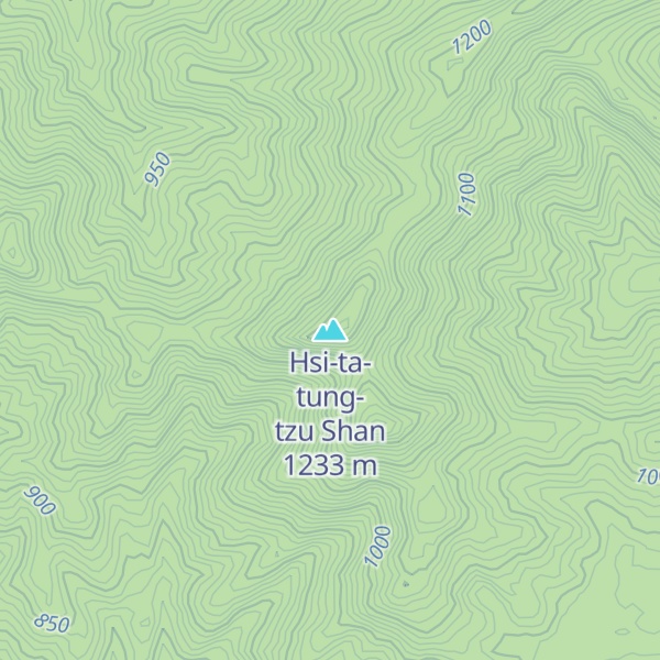 Map of Hsi-ta-tung-tzu Shan