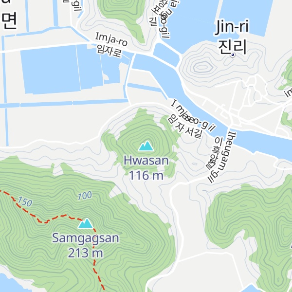 Map of Hwasan