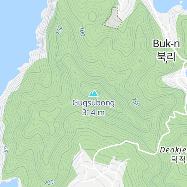 Map of Gugsubong