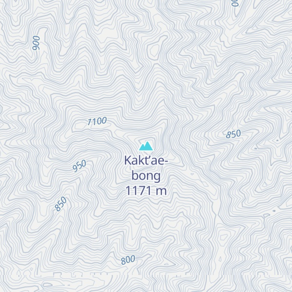 Map of Kakt’ae-bong