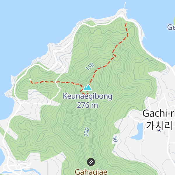 Map of Keunaegibong