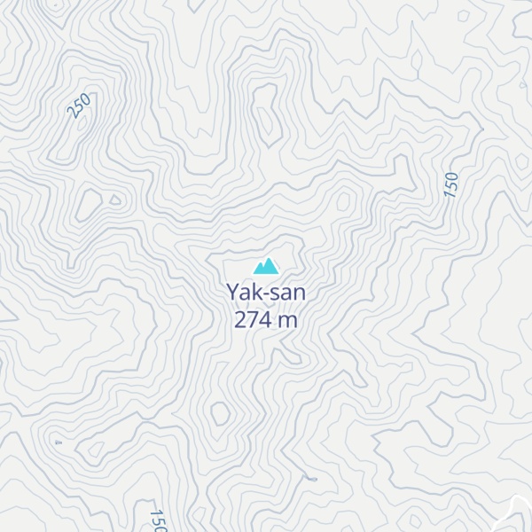 Map of Yak-san