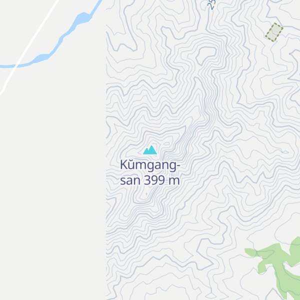 Map of Kŭmgang-san