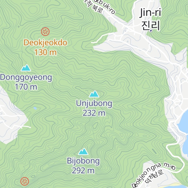 Map of Unjubong