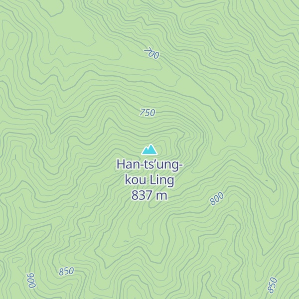 Map of Han-ts’ung-kou Ling