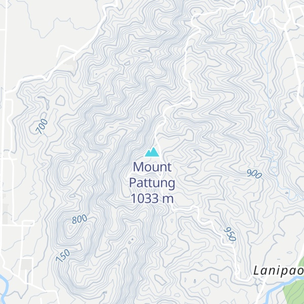 Map of Mount Pattung